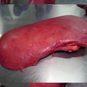 Halal Frozen Beef Liver Fine Trim Vacuum Bag Natural Moisture
