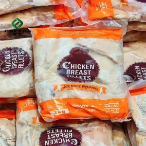 Halal Frozen Chicken Breast (Halal Health Certificate Included)