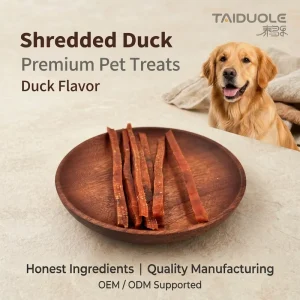 Healthy Nutrition Dog Food High Crude Protein Dog Treat Pet Snacks Chicken Duck Jerky Dry Dog Treats