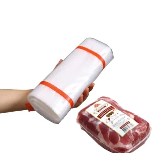 Heat Shrink Bags with Gravure Printing for Beef Pork Poultry Seafood Potato Chips Sushi Food Grade Material for Packaging