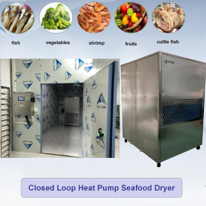 Heated Air Circulation Herb Seafood Food Vegetables Dryer Fruit Dehydrator Tomato Fish Cold Drying Machine