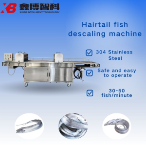 High Capacity Hairtail Scaling Processing Equipment