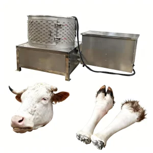 High Efficiency Cattle Feet De Hairing Plucking Machine Pig Trotters Hair Remover Cow Feet Hair Removal Machine