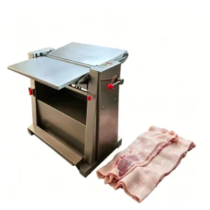 High Efficient Customizable Pig Meat Pork Skin Removing Machine Beef Fat Meat Peeler Machine Electric Pork Skin Peeling Machine