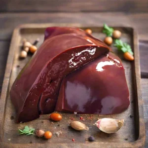 High Quality Halal Organic Frozen Lamb Liver Low Fat IQF Sheep Certified Islamic