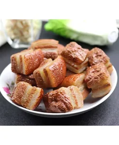 High Quality PVC Simulation Food Model Realistic Braised Pork in Brown Sauce Fake Food