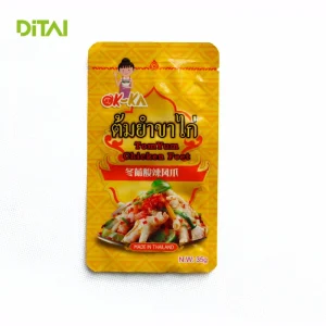 High Temperature Retort Pouch Retort Bag for Chicken Feet Packing
