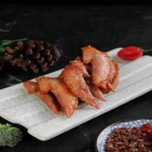 Honey Glazed Baked Chicken Wing Tips with Traditional Recipe