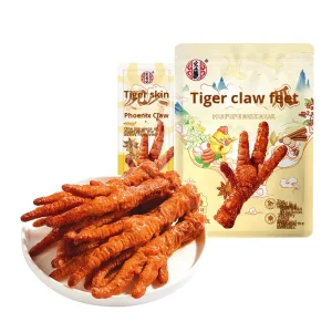 Hongxiangji Baked Tiger Skin Chicken Feet Spicy Soft Texture 110g Bag Snack Factory