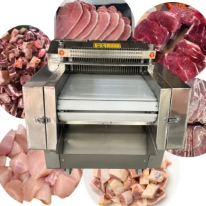 Industrial Frozen Meat Cutter Meat Slicer Automatic Frozen Beef Fish Meat Slicer Machine