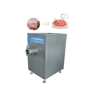 Industrial Meat Product Making Machines Frozen Fresh Meat Fish Grinder Mincer Lamb Beef Meat Crushing Grinder Machine