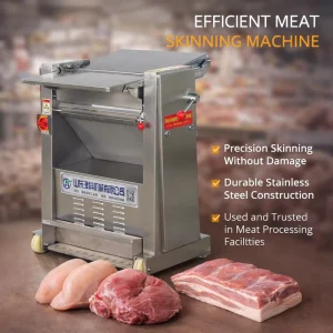 Industrial Meat Skinning Equipment Fast Reliable Peeling for Large Scale Operations