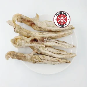 LOW MOQ Freeze Drying Duck Head Duck Feet Pet Food Pet Treats OEM Packing Dog Food