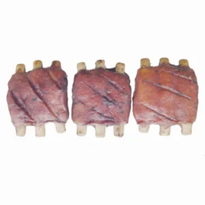 Large BBQ Ribs Pet Dental Chewing Snacks Dog Natural Chicken Meat Food