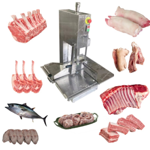 Large Scale Butchers Bone Saw Machine Commercial Meat Cutter Machine Mini Meat Bone Cutting Machine