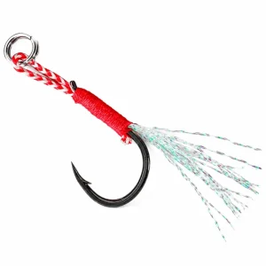 Long Cast Flying Fish Metal Jig Laser Reflective Surface 6 Colors Multiple Sizes Ideal for Catching Bass Mandarin Fish Snakehead Culter Freshwater Lure