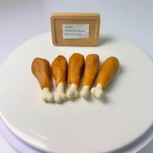 Long Lasting Chicken Calcium Bone Drumstick Dog Snack