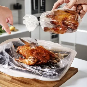 Microwave Steaming Hot Turkey Cooking Roast Chicken Microwave Cooking Plastic Packaging Oven Bags