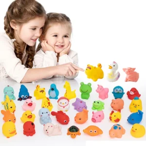 Mix 2 inch Rubber Duck Animal Bulk Promotional Assorted Design Vinyl Bath Duck Custom logo Low MOQ Factory