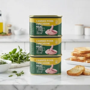 Multifunctional Survival Health High Energy Food Canned Pork Luncheon Meat