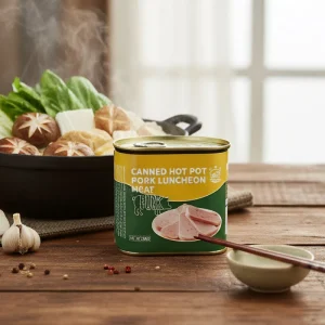 Multiple Trace Elements Cans Instant Food Supplies Canned Ham Tin Luncheon Meat