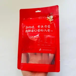Mylar Bags Food Snack Sealing Disposable Biltong Beef Jerky Packaging Three Sided Sealed Freezer Safe Pet Food Bags