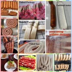 Natural Edible Dried Pork Pig Intestines Sausage Casing