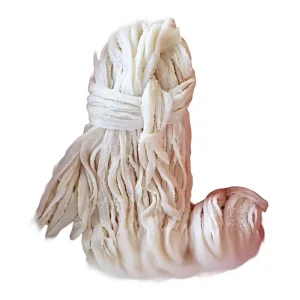 Natural Salted Pork Casings 5 Strands 2m 16 Sections 90m 3m 14 Sections 90m 60g White Translucent