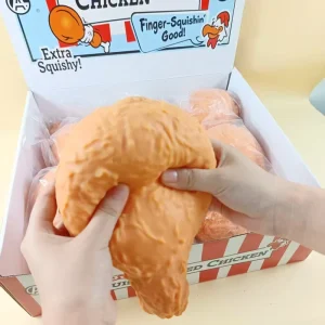 New Realistic Large Chicken Leg Squishy Stress-relief Squeeze Toy Slow Rebound Filled Flour NNL-JT Individually