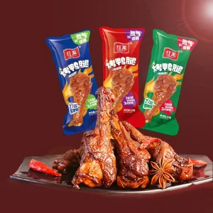 Nitrogen Lock Fresh Air dried Hand pulled Roast Duck Leg Casual Snacks