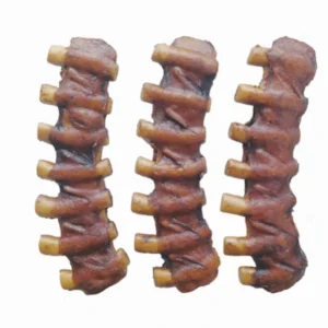 Non GMO BBQ Ribs XL Size Pet Dog Dental Chewing Chicken Meat Snacks