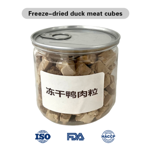 Nutritious Freeze Dried Duck Meat Bites for Pet Wellness