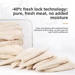 OEM Bulk Factory High Protein Health Freeze Dried Low MOQ Chicken Breast Freeze Dried Pet Food Snacks