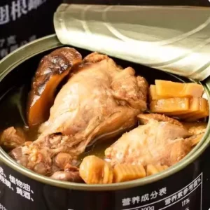 OEM Easy Cooking 397g Stewed Chicken Wing in Salt Preserved Canned Poultry Chicken Food for Quick and Convenient Meals