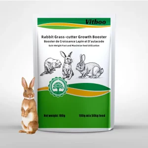 OEM Package Rabbit Grass Cutter Growth Booster Boost More Meat Production Bunny Feed Enhancer Boost Rabbit Growth Gain Weight