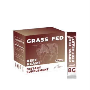 OEM Private Label Beef Heart Powder Superfood Supplement Bovine Heart Powder Packets