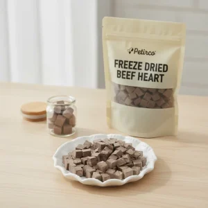 Organic Freeze Dried Beef Heart Pet Treats with Low MOQ