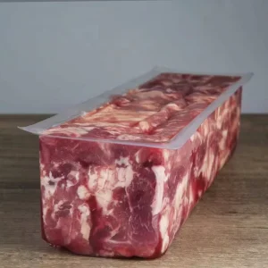 PVC PE Meat Brick Packaging