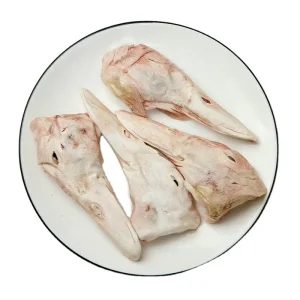 Pet Chewing Snack Freeze Dried Whole Duck Head Grain Free Pet Chewing Snack Clean Teeth Natural for All Size Pets
