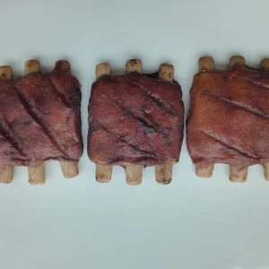 Pet Dry Food Treats Customized Large BBQ Ribs Dog Dental Chewing Snacks
