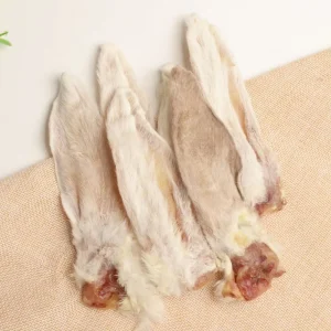 Pet Food Dog Treats Dried Rabbit Ears Factory Dry Dog Treats Chew Treats For Dogs