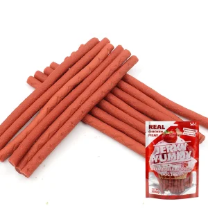 Pet Snack OEM Manufacturer Protect Teeth High Protein 100g Chicken Dog Treat Dry Pet Dog Food Pet Products