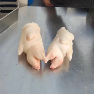 Pig Feet Half Cutting Bone Cutter Pork Trotter Splitting Bandsaw 304 Stainless Steel Commercial Pork Knuckle Splitting Bone Saw