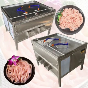 Pig Intestines Washing Sausage Casing Cleaning Cutting Machine Chicken Intestine Cleaner