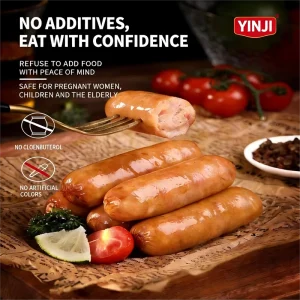 Pork Roast Grilled Low Salt Sausage Sichuan Factory Direct No Middleman Frozen 1 Year Shelf Life Box Packaging Food