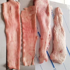 Portable Pork Meat Skin Beef Peeling Machine Fat Pig Meat Peeler Skin Removal Machine