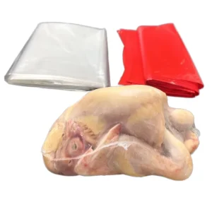 Poultry Meat Chicken Heat Shrink Pouch Wrap Plastic Package Bag for Whole Chicken Cheese Meat Frozen Package