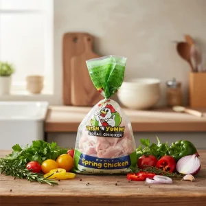 Poultry Shrink Bags Frozen Chicken Packaging Whole Chicken Packaging Roast Chicken Pouch Vacuum Food Bags Plastic Food Bag