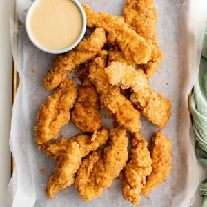 Premium Chicken Strips – Crispy, Juicy & Fully Cooked