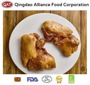 Premium Halal Certified Boneless Roasted Duck IQF Quality